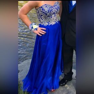 Royal Blue Prom/ Formal Dress. Only worn once, in great condition.